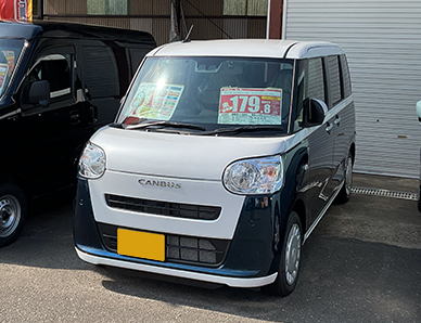 ダイハツ ムーブキャンバス ストライプX・CVT・660CC